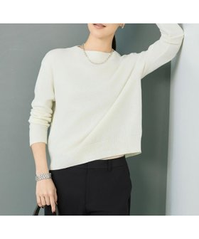 【アンタイトル/UNTITLED】の【洗える】モックネックミラノリブニット 人気、トレンドファッション・服の通販 founy(ファニー) ファッション Fashion レディースファッション Fashion for Women トップス・カットソー Cut & Sew Tops ニット Knit Tops & Sweaters アクリル Acrylic Material スマート Smart, Elegant デニム Denim, Jeans Material モックネック Mock Neck, Short Turtleneck リラックス Relax, Relaxed Fit レギュラー Regular, Standard Fit 春 Spring 洗える Machine Washable A/W・秋冬 Autumn/Winter |ID:prp329100004813595