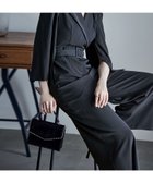 【ビーフラット/bflat】のスリットスリーブオールインワンパンツドレス 人気、トレンドファッション・服の通販 founy(ファニー) ファッション Fashion レディースファッション Fashion for Women パンツ Pants & Trousers オケージョン Occasion Wear スリット Slit, Slit Detail ポケット Pocket, Pocket Detail thumbnail ダークネイビー|ID: prp329100004813610 ipo3291000000034950665