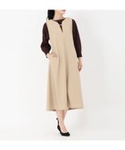 【ストロベリーフィールズ/STRAWBERRY FIELDS】のキーネックジャンパースカート 人気、トレンドファッション・服の通販 founy(ファニー) ファッション Fashion レディースファッション Fashion for Women スカート Skirts thumbnail オフベージュ2|ID: prp329100004813612 ipo3291000000034950685