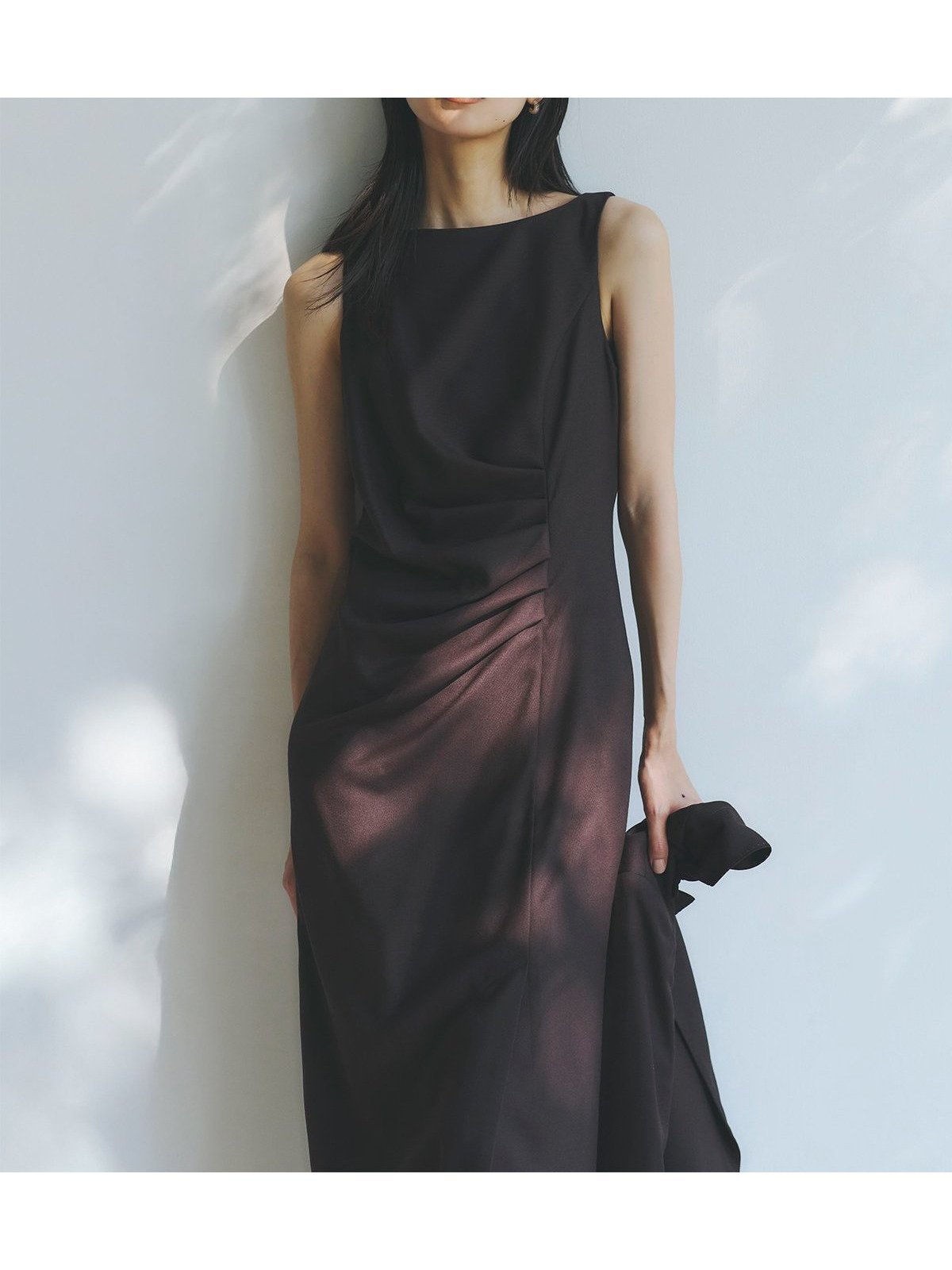 【アニュアンス/anuans】のアシメタックナローワンピース 人気、トレンドファッション・服の通販 founy(ファニー) 　ファッション　Fashion　レディースファッション　Fashion for Women　ワンピース　Dresses　おすすめ　Recommended / Our Picks　アシンメトリー　Asymmetrical Style　ジャケット　Jacket, Outerwear　デコルテ　Décolleté, Neckline　 other-1|ID: prp329100004813613 ipo3291000000034950687