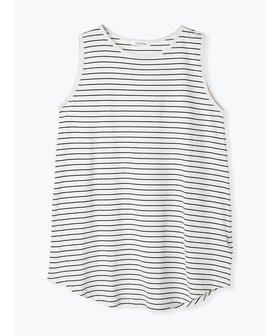 【ジェイ アンド シュプール/Re J&SUPURE】の裾ラウンドタンクトップ 人気、トレンドファッション・服の通販 founy(ファニー) ファッション Fashion レディースファッション Fashion for Women シンプル Simple, Minimal タンク Tank Top, Sleeveless Top ラウンド Round, Round Neck |ID:prp329100004813620