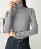 【アウトフィッター ラボ/Outfitter lab】のタートルネックトップス 人気、トレンドファッション・服の通販 founy(ファニー) ファッション Fashion レディースファッション Fashion for Women トップス・カットソー Cut & Sew Tops タートルネック・ハイネックトップス Turtlenecks & High-Neck Tops インナー Innerwear シンプル Simple, Minimal スウェット / スエット Sweatshirt, Sweatwear スラックス Slacks, Dress Pants チェック Check, Plaid, Tartan デニム Denim, Jeans Material 長袖 Long Sleeve, Full Sleeve ハイネック High Neck, Mock Neck ビスチェ Bustier, Corset Top フェミニン Feminine, Girly ベスト Vest, Waistcoat 無地 Plain, Solid Color 冬 Winter / This Winter A/W・秋冬 Autumn/Winter おすすめ Recommended / Our Picks エレガント 上品 Elegant thumbnail グレー|ID: prp329100004813622 ipo3291000000034950885