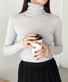 【アウトフィッター ラボ/Outfitter lab】のタートルネックトップス 人気、トレンドファッション・服の通販 founy(ファニー) ファッション Fashion レディースファッション Fashion for Women トップス・カットソー Cut & Sew Tops タートルネック・ハイネックトップス Turtlenecks & High-Neck Tops インナー Innerwear シンプル Simple, Minimal スウェット / スエット Sweatshirt, Sweatwear スラックス Slacks, Dress Pants チェック Check, Plaid, Tartan デニム Denim, Jeans Material 長袖 Long Sleeve, Full Sleeve ハイネック High Neck, Mock Neck ビスチェ Bustier, Corset Top フェミニン Feminine, Girly ベスト Vest, Waistcoat 無地 Plain, Solid Color 冬 Winter / This Winter A/W・秋冬 Autumn/Winter おすすめ Recommended / Our Picks エレガント 上品 Elegant thumbnail ライトグレー|ID: prp329100004813622 ipo3291000000034950887
