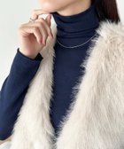 【アウトフィッター ラボ/Outfitter lab】のタートルネックトップス 人気、トレンドファッション・服の通販 founy(ファニー) ファッション Fashion レディースファッション Fashion for Women トップス・カットソー Cut & Sew Tops タートルネック・ハイネックトップス Turtlenecks & High-Neck Tops インナー Innerwear シンプル Simple, Minimal スウェット / スエット Sweatshirt, Sweatwear スラックス Slacks, Dress Pants チェック Check, Plaid, Tartan デニム Denim, Jeans Material 長袖 Long Sleeve, Full Sleeve ハイネック High Neck, Mock Neck ビスチェ Bustier, Corset Top フェミニン Feminine, Girly ベスト Vest, Waistcoat 無地 Plain, Solid Color 冬 Winter / This Winter A/W・秋冬 Autumn/Winter おすすめ Recommended / Our Picks エレガント 上品 Elegant thumbnail ネイビー|ID: prp329100004813622 ipo3291000000034950888