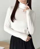【アウトフィッター ラボ/Outfitter lab】のタートルネックトップス 人気、トレンドファッション・服の通販 founy(ファニー) ファッション Fashion レディースファッション Fashion for Women トップス・カットソー Cut & Sew Tops タートルネック・ハイネックトップス Turtlenecks & High-Neck Tops インナー Innerwear シンプル Simple, Minimal スウェット / スエット Sweatshirt, Sweatwear スラックス Slacks, Dress Pants チェック Check, Plaid, Tartan デニム Denim, Jeans Material 長袖 Long Sleeve, Full Sleeve ハイネック High Neck, Mock Neck ビスチェ Bustier, Corset Top フェミニン Feminine, Girly ベスト Vest, Waistcoat 無地 Plain, Solid Color 冬 Winter / This Winter A/W・秋冬 Autumn/Winter おすすめ Recommended / Our Picks エレガント 上品 Elegant thumbnail ホワイト|ID: prp329100004813622 ipo3291000000034950892