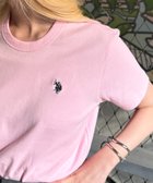 【セットアップセブン/SETUP7】のU.S. POLO ASSN./【別注】ビューティースムースTシャツ 半袖 ポロ 人気、トレンドファッション・服の通販 founy(ファニー) ファッション Fashion レディースファッション Fashion for Women トップス・カットソー Cut & Sew Tops シャツ・ブラウス・オフィスカジュアル Elegant Blouses & Button-Ups ロングTシャツ・Tシャツ Longline T-Shirts & Tees インナー Innerwear クラシカル Classical, Vintage-Inspired ジャケット Jacket, Outerwear スポーツ Sports, Activewear スリーブ Sleeve, Long Sleeve / Short Sleeve ノースリーブ Sleeveless, No-Sleeve 別注 Limited Edition, Custom Order 半袖 Short Sleeve, Half Sleeve ロング Long, Long-Length 再入荷 Restock / Back in Stock エレガント 上品 Elegant thumbnail PNK|ID: prp329100004813625 ipo3291000000034950910