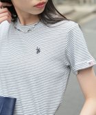 【セットアップセブン/SETUP7】のU.S. POLO ASSN./【別注】ビューティースムースTシャツ 半袖 ポロ 人気、トレンドファッション・服の通販 founy(ファニー) ファッション Fashion レディースファッション Fashion for Women トップス・カットソー Cut & Sew Tops シャツ・ブラウス・オフィスカジュアル Elegant Blouses & Button-Ups ロングTシャツ・Tシャツ Longline T-Shirts & Tees インナー Innerwear クラシカル Classical, Vintage-Inspired ジャケット Jacket, Outerwear スポーツ Sports, Activewear スリーブ Sleeve, Long Sleeve / Short Sleeve ノースリーブ Sleeveless, No-Sleeve 別注 Limited Edition, Custom Order 半袖 Short Sleeve, Half Sleeve ロング Long, Long-Length 再入荷 Restock / Back in Stock エレガント 上品 Elegant thumbnail NVY2|ID: prp329100004813625 ipo3291000000034950922