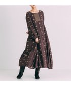 【フリークスストア/FREAK'S STORE】のラメ 刺繍 Moon Star ワンピース 25AW 人気、トレンドファッション・服の通販 founy(ファニー) ファッション Fashion レディースファッション Fashion for Women ワンピース Dresses インド Indian Textile コレクション Collection, Seasonal Line フレア Flare, Flared ポケット Pocket, Pocket Detail マキシ Maxi, Full Length モチーフ Motif, Design Theme A/W・秋冬 Autumn/Winter 冬 Winter / This Winter 再入荷 Restock / Back in Stock おすすめ Recommended / Our Picks 2025年 2025 2025-2026秋冬・A/W Autumn/Winter 2025–26 AW25–26 thumbnail ブラウン|ID: prp329100004813629 ipo3291000000034950952