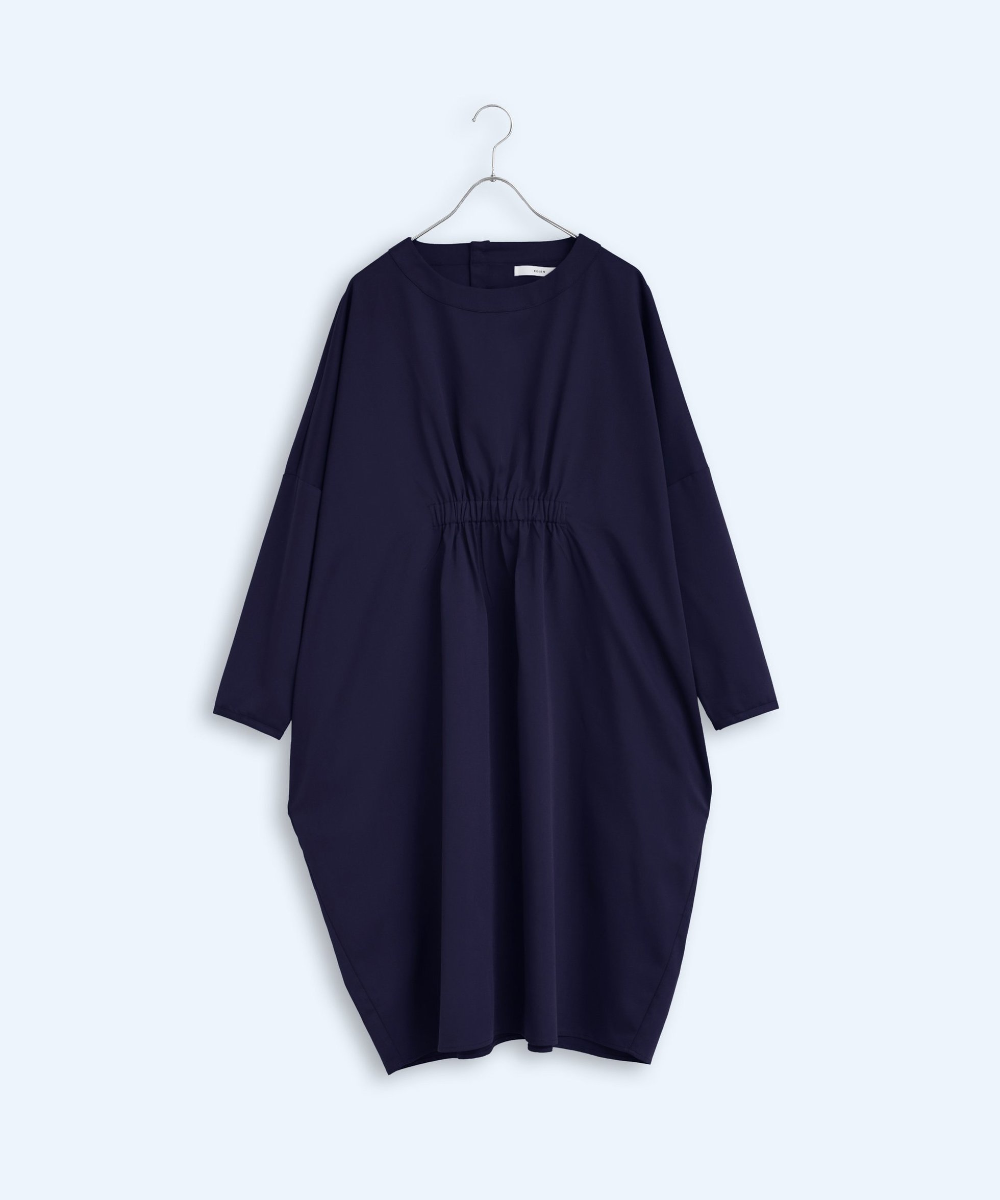 【ビーアパートメント/b apartment / MEN】の「KELEN / ケレン」ウエストギャザーコクーンシルエットワンピース インテリア・キッズ・メンズ・レディースファッション・服の通販 founy(ファニー) 　ファッション　Fashion　メンズファッション　Fashion for Men　おすすめ　Recommended / Our Picks　ギャザー　Gathered, Ruffled　セットアップ　Set-Up, Coordinated Outfit　タイツ　Tights, Legwear　ドレープ　Drape, Draping Fabric　再入荷　Restock / Back in Stock　NAVY|ID: prp329100004813632 ipo3291000000034951054