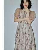 【ビーフラット/bflat】のチュールパフスリーブ刺繍レースドレス 結婚式 成人式 二次会 同窓会 人気、トレンドファッション・服の通販 founy(ファニー) ファッション Fashion レディースファッション Fashion for Women ワンピース Dresses フォーマル・パーティードレス・結婚式用ドレス Elegant & Casual Dresses おすすめ Recommended / Our Picks エレガント 上品 Elegant スカラップ Scallop, Scalloped Edge ドレス Dress, One-Piece リボン Ribbon, Bow レース Lace, Lace Fabric 二次会 After Party 披露宴 Wedding Reception 結婚式 Wedding thumbnail ベージュ|ID: prp329100004813638 ipo3291000000034951117