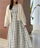 【ミッシュマッシュ/MISCH MASCH】のMM557410 2wayオフショルチェックフレアワンピース 人気、トレンドファッション・服の通販 founy(ファニー) ファッション Fashion レディースファッション Fashion for Women ワンピース Dresses カーディガン Cardigan, Knitwear ガーリー Girly, Feminine Style ジャケット Jacket, Outerwear チェック Check, Plaid, Tartan レース Lace, Lace Fabric thumbnail ホワイト|ID: prp329100004813639 ipo3291000000034951125