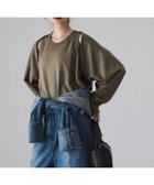 【アダム エ ロペ/ADAM ET ROPE'】のカスタマイズスリーブミニ裏毛トップス 人気、トレンドファッション・服の通販 founy(ファニー) ファッション Fashion レディースファッション Fashion for Women トップス・カットソー Cut & Sew Tops ショート Short, Short Length スラックス Slacks, Dress Pants タイトスカート Pencil Skirt, Tight Skirt デニム Denim, Jeans Material ドッキング Docking, Mixed Material ノースリーブ Sleeveless, No-Sleeve ボレロ Bolero, Short Cardigan ポケット Pocket, Pocket Detail ロング Long, Long-Length A/W・秋冬 Autumn/Winter 2026年 2026 thumbnail カーキ系(38)|ID: prp329100004813645 ipo3291000000034951242