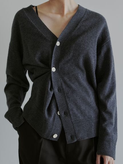 【ミースロエ/MIESROHE】のウール2WAYカシュクールニットカーデ 人気、トレンドファッション・服の通販 founy(ファニー) 　ファッション　Fashion　レディースファッション　Fashion for Women　トップス・カットソー　Cut & Sew Tops　ニット　Knit Tops & Sweaters　カーディガン　Cardigan, Knitwear　スマート　Smart, Elegant　 other-1|ID: prp329100004813655 ipo3291000000034951375