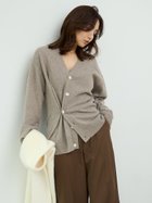 【ミースロエ/MIESROHE】のウール2WAYカシュクールニットカーデ 人気、トレンドファッション・服の通販 founy(ファニー) ファッション Fashion レディースファッション Fashion for Women トップス・カットソー Cut & Sew Tops ニット Knit Tops & Sweaters カーディガン Cardigan, Knitwear スマート Smart, Elegant thumbnail BEG[037]|ID: prp329100004813655 ipo3291000000034951377
