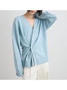 【ミースロエ/MIESROHE】のウール2WAYカシュクールニットカーデ 人気、トレンドファッション・服の通販 founy(ファニー) ファッション Fashion レディースファッション Fashion for Women トップス・カットソー Cut & Sew Tops ニット Knit Tops & Sweaters カーディガン Cardigan, Knitwear スマート Smart, Elegant thumbnail LBLU[081]|ID: prp329100004813655 ipo3291000000034951378