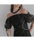 【レジャ/Leja】のLEJA-スパンコールウエストデザインIラインワンピースドレス結婚式 人気、トレンドファッション・服の通販 founy(ファニー) ファッション Fashion レディースファッション Fashion for Women ワンピース Dresses フォーマル・パーティードレス・結婚式用ドレス Elegant & Casual Dresses スパンコール Sequins, Sequin Embellishment スリーブ Sleeve, Long Sleeve / Short Sleeve チュール Tulip, Tulip Motif デコルテ Décolleté, Neckline ドレス Dress, One-Piece フロント Front, Front Design リボン Ribbon, Bow エレガント 上品 Elegant 結婚式 Wedding thumbnail BLACK|ID: prp329100004813660 ipo3291000000034951399