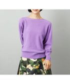 【ミッシェルクラン/MICHEL KLEIN】の定番人気 ホールガーメントドルマンスリーブニット パープル|ID: prp329100004813664 ipo3291000000034951456