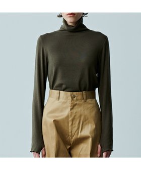 【ビーアパートメント/b apartment / MEN】の「KHA KI / カーキ」WOOL SILK HIGHNECK TOP 人気、トレンドファッション・服の通販 founy(ファニー) ファッション Fashion メンズファッション Fashion for Men インナー Innerwear ウォーム Warm Fabric シルク Silk, 100% Silk ハイネック High Neck, Mock Neck 再入荷 Restock / Back in Stock 洗える Machine Washable |ID:prp329100004813667