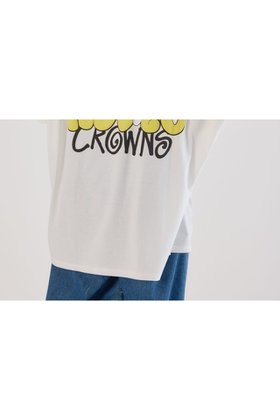 【ロデオクラウンズワイドボウル/RODEO CROWNS WIDE BOWL】のストリートFace Logo Tワンピース 人気、トレンドファッション・服の通販 founy(ファニー) ファッション Fashion レディースファッション Fashion for Women ワンピース Dresses おすすめ Recommended / Our Picks クラウン Crown, Royal Motif ビッグ Big, Oversized プリント Print, Printed Pattern ボトム Bottoms, Lower Wear レギンス Leggings, Stretch Pants |ID:prp329100004813840