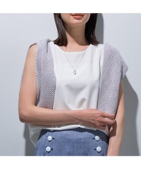 【インディヴィ/INDIVI】の【インナーとしても活躍!/SETUP可能】ジョーゼット ノースリーブトップス 人気、トレンドファッション・服の通販 founy(ファニー) ファッション Fashion レディースファッション Fashion for Women トップス・カットソー Cut & Sew Tops キャミソール&ノースリーブ Camisoles & Sleeveless Tops セットアップ Matching Sets レディーストップス・ブラウス Tops & Blouses / Assorted Women's Tops インナー Innerwear エアリー Airy Texture キャミソール Camisole, Spaghetti Strap Top シンプル Simple, Minimal ジャケット Jacket, Outerwear ジョーゼット Georgette, Semi-Sheer Fabric ストレッチ Stretch, Stretchy Fabric スマート Smart, Elegant セットアップ Set-Up, Coordinated Outfit ワイド Wide, Wide Fit |ID:prp329100004813844