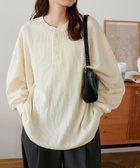 【ディスコート/Discoat】の【ユニセックス】ワッフルヘンリーネックロンT 人気、トレンドファッション・服の通販 founy(ファニー) ファッション Fashion レディースファッション Fashion for Women トップス・カットソー Cut & Sew Tops ロングTシャツ・Tシャツ Longline T-Shirts & Tees thumbnail アイボリー|ID: prp329100004813853 ipo3291000000034960538