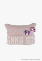 【アナスイ/ANNA SUI】のマイメロディ クロミ 刺繍ブローチ付きネコ耳ニットワッチ 人気、トレンドファッション・服の通販 founy(ファニー) ファッション Fashion レディースファッション Fashion for Women トップス・カットソー Cut & Sew Tops ニット Knit Tops & Sweaters ジャカード／ジャガード Jacquard, Woven Pattern ネコ Cat, Feline Motif ブローチ Brooch, Pin Brooch thumbnail ピンク|ID: prp329100004813872 ipo3291000000034960780