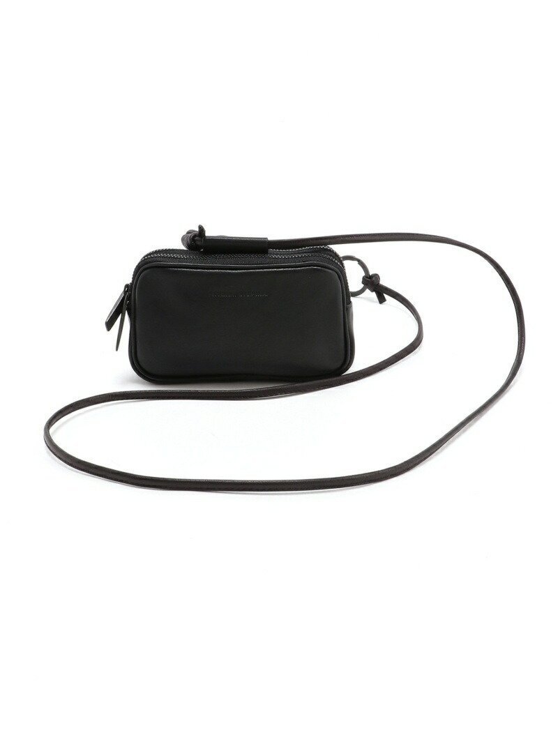 【パトリックステファン/PATRICK STEPHAN】のPATRICK STEPHAN / Leather micro shoulder bag double zip ダブルジップ レザー ショルダーバッグ 人気、トレンドファッション・服の通販 founy(ファニー) 　ファッション　Fashion　レディースファッション　Fashion for Women　バッグ　Bags　スクエア　Square, Square Shape　フォルム　Silhouette, Form　モチーフ　Motif, Design Theme　ラップ　Wrap, Wrap Design　エレガント 上品　Elegant　財布　Wallet, Purse　 other-1|ID: prp329100004813899 ipo3291000000034961061