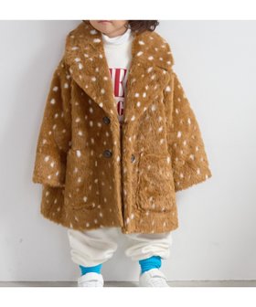 【ローリーズファーム/LOWRYS FARM / KIDS】のファーブルゾン 人気、トレンドファッション・服の通販 founy(ファニー) ファッション Fashion キッズファッション Fashion for Kids ブルゾン Blouson, Bomber Jacket リアル Real, Realistic エレガント 上品 Elegant A/W・秋冬 Autumn/Winter |ID:prp329100004813908