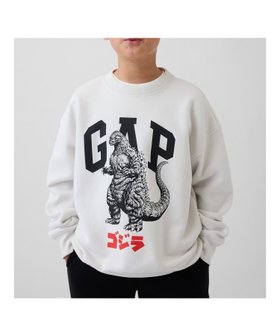 【ギャップ/GAP / KIDS】のゴジラ ヴィンテージソフト グラフィック GAPロゴ スウェットシャツ (キッズ) 人気、トレンドファッション・服の通販 founy(ファニー) ファッション Fashion キッズファッション Fashion for Kids キャラクター Character, Licensed Characters グラフィック Graphic, Graphic Design シンプル Simple, Minimal デニム Denim, Jeans Material |ID:prp329100004813933