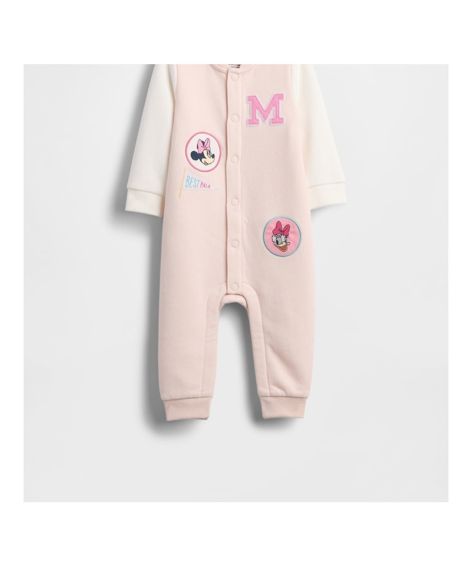 【ギャップ/GAP / KIDS】のGap × ディズニー ヴィンテージソフト カバーオール (ベビー) インテリア・キッズ・メンズ・レディースファッション・服の通販 founy(ファニー) 　ファッション　Fashion　キッズファッション　Fashion for Kids　キャラクター　Character, Licensed Characters　グラフィック　Graphic, Graphic Design　コレクション　Collection, Seasonal Line　スペシャル　Special, Limited Edition　スポーツ　Sports, Activewear　長袖　Long Sleeve, Full Sleeve　フロント　Front, Front Design　ブロック　Block, Solid Block Pattern　ベビー　Baby, Babywear　モックネック　Mock Neck, Short Turtleneck　BARELY_PINK|ID: prp329100004813942 ipo3291000000034961434