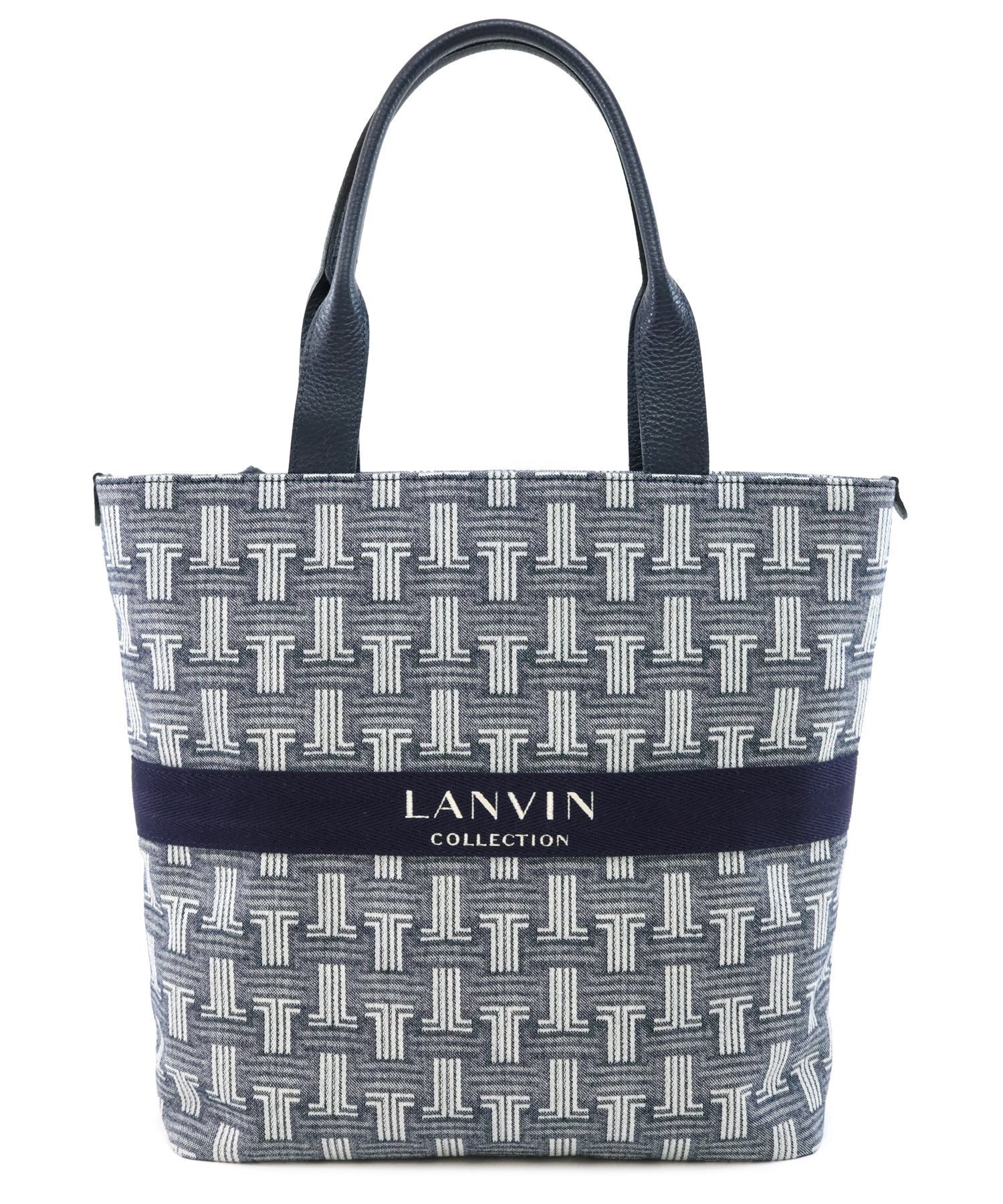 【その他のブランド/Other】のジーン トートバッグ インテリア・キッズ・メンズ・レディースファッション・服の通販 founy(ファニー) 　ファッション　Fashion　レディースファッション　Fashion for Women　バッグ　Bags　ジャカード／ジャガード　Jacquard, Woven Pattern　スニーカー　Sneakers, Trainers　ダブル　Double, Double-Breasted　デニム　Denim, Jeans Material　フロント　Front, Front Design　ワンポイント　One Point, Statement Accent　人気　Popular, Best Seller　ネイビー|ID: prp329100004813978 ipo3291000000034961806