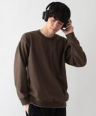 【グローバルワーク/GLOBAL WORK / MEN】の配色ライン裏フリースプルオーバー/611143 人気、トレンドファッション・服の通販 founy(ファニー) ファッション Fashion メンズファッション Fashion for Men トップス・カットソー Cut & Sew Tops おすすめ Recommended / Our Picks スラックス Slacks, Dress Pants デニム Denim, Jeans Material リラックス Relax, Relaxed Fit ワイド Wide, Wide Fit ワンポイント One Point, Statement Accent エレガント 上品 Elegant thumbnail ブラウン58|ID: prp329100004813982 ipo3291000000034961827