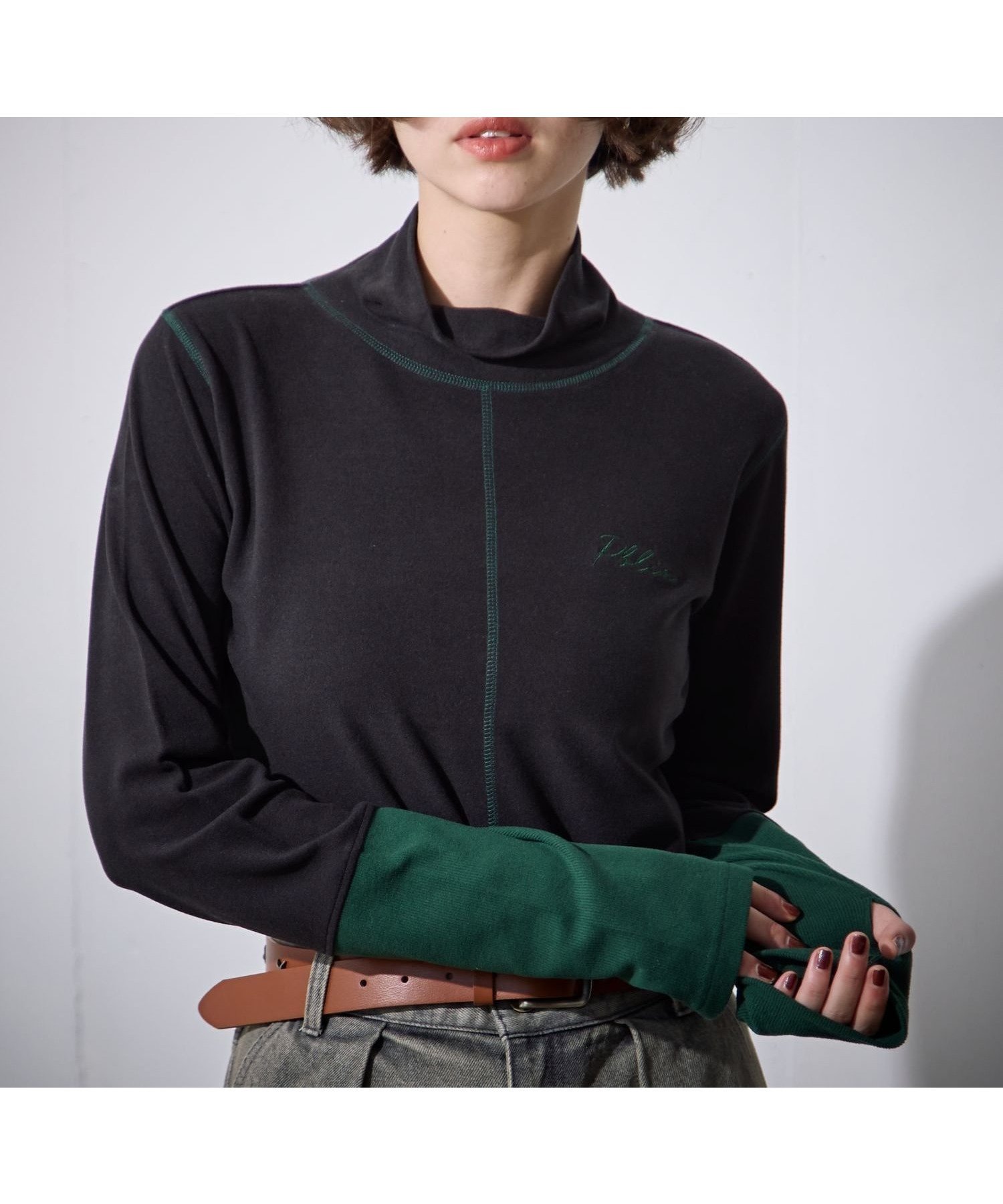 【ページボーイ/PAGEBOY】の【PBLIM】ハイネックハイショクプルオーバー 人気、トレンドファッション・服の通販 founy(ファニー) 　ファッション　Fashion　レディースファッション　Fashion for Women　トップス・カットソー　Cut & Sew Tops　カジュアルプルオーバー・ニットトップス　Pullovers & Knit Tops / Casual Pullovers　インナー　Innerwear　フィット　Fit, Slim Fit　 other-1|ID: prp329100004814009 ipo3291000000034962147