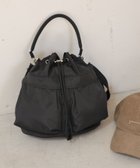 【グローバルワーク/GLOBAL WORK】の撥水軽量2WAYバッグ/137590 人気、トレンドファッション・服の通販 founy(ファニー) ファッション Fashion レディースファッション Fashion for Women アニマル Animal Print ショルダー Shoulder, Shoulder Strap トレンド Trend, Trending Now ポケット Pocket, Pocket Detail メタル Metal, Metal Parts 巾着 Drawstring Bag, Kinchaku 財布 Wallet, Purse 軽量 Lightweight, Ultra Light thumbnail ブラック09|ID: prp329100004814013 ipo3291000000034962199