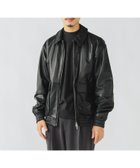 【ビームス ハート/BEAMS HEART / MEN】のレザー ブルゾン 人気、トレンドファッション・服の通販 founy(ファニー) ファッション Fashion メンズファッション Fashion for Men インナー Innerwear カットソー Cut and Sewn Top カーゴパンツ Cargo Pants, Utility Pants ジャケット Jacket, Outerwear スウェット / スエット Sweatshirt, Sweatwear スラックス Slacks, Dress Pants タートルネック Turtleneck, High Neck デニム Denim, Jeans Material 定番 Standard, Basic Item フィット Fit, Slim Fit ブルゾン Blouson, Bomber Jacket リアル Real, Realistic リラックス Relax, Relaxed Fit ルーズ Loose, Oversized ワイド Wide, Wide Fit 冬 Winter / This Winter おすすめ Recommended / Our Picks エレガント 上品 Elegant thumbnail BLACK|ID: prp329100004814016 ipo3291000000034962256