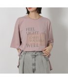 【ラコレ/LAKOLE】のオーガンジープリントT 人気、トレンドファッション・服の通販 founy(ファニー) ファッション Fashion レディースファッション Fashion for Women オーガンジー Organza Fabric ショルダー Shoulder, Shoulder Strap スリット Slit, Slit Detail ドロップ Drop Shoulder, Dropped Style プリント Print, Printed Pattern ボトム Bottoms, Lower Wear thumbnail ピンク|ID: prp329100004814022 ipo3291000000034962315