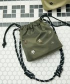 【フリークスストア/FREAK'S STORE】のフラワースタッズ ナイロン 巾着バッグ 限定展開 25AW 人気、トレンドファッション・服の通販 founy(ファニー) ファッション Fashion レディースファッション Fashion for Women 2025年 2025 2025-2026秋冬・A/W Autumn/Winter 2025–26 AW25–26 巾着 Drawstring Bag, Kinchaku thumbnail オリーブ|ID: prp329100004814028 ipo3291000000034962361