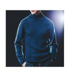 【5351プール オム/5351POUR LES HOMMES / MEN】の【25AW】ホールガーメント タートルネックニット 人気、トレンドファッション・服の通販 founy(ファニー) ファッション Fashion メンズファッション Fashion for Men 2025年 2025 2025-2026秋冬・A/W Autumn/Winter 2025–26 AW25–26 インナー Innerwear ジャケット Jacket, Outerwear スタイリッシュ Stylish, Fashionable センター Center, Center Line タートルネック Turtleneck, High Neck ホールガーメント WholeGarment, Seamless Knit ワイドリブ Wide Rib, Wide Ribbed Knit thumbnail ブルー|ID: prp329100004814036 ipo3291000000034962429