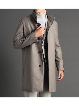 【ニコル/NICOLE / MEN】の【ex/tra】CANONICO 2WAYスタンドカラーコート 人気、トレンドファッション・服の通販 founy(ファニー) ファッション Fashion メンズファッション Fashion for Men イタリア Italy スタンド Stand Collar, Upright Stand スマート Smart, Elegant ボンディング Bonding, Bonded Fabric ポケット Pocket, Pocket Detail ライナー Liner, Inner Layer エレガント 上品 Elegant |ID:prp329100004814037