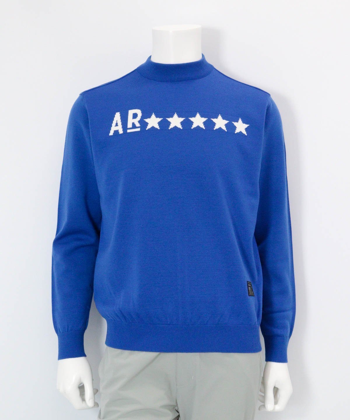 【アルチビオ/archivio / MEN】の【アルチビオ公式】【メンズ】ウール混星ロゴニット インテリア・キッズ・メンズ・レディースファッション・服の通販 founy(ファニー) 　ファッション　Fashion　メンズファッション　Fashion for Men　おすすめ　Recommended / Our Picks　ギフト プレゼント　Gift / Present　コレクション　Collection, Seasonal Line　ゴルフ　Golf　スポーツ　Sports, Activewear　センター　Center, Center Line　トレンド　Trend, Trending Now　ネイティブ　Native, Ethnic Style　メンズ　Men's, Menswear　無地　Plain, Solid Color　ブルー|ID: prp329100004814040 ipo3291000000034962462