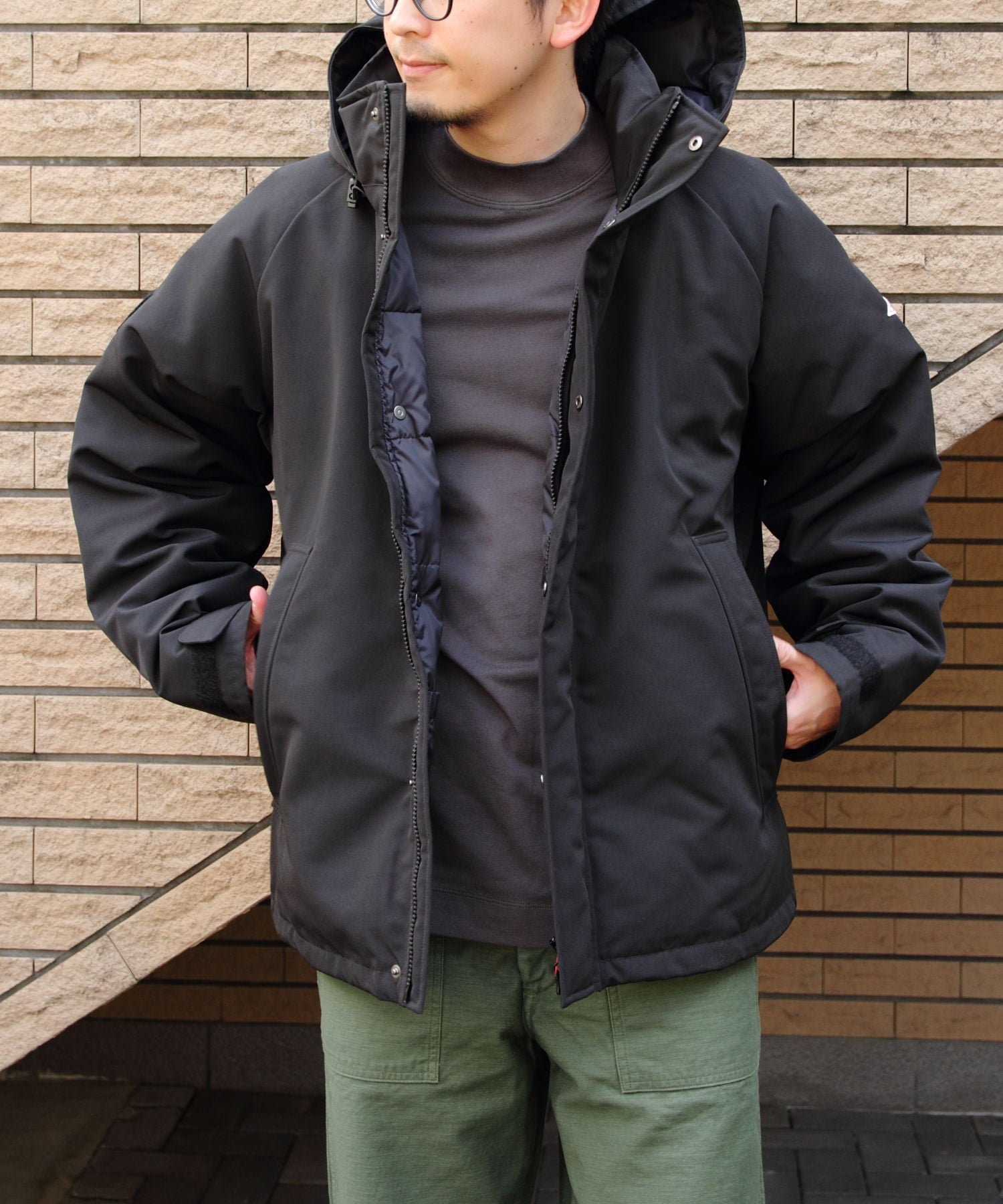 【ステップス/STEPS】のDANTON/DANTON ARMY HOODED JACKET A003 インテリア・キッズ・メンズ・レディースファッション・服の通販 founy(ファニー) 　ファッション　Fashion　レディースファッション　Fashion for Women　アウター　Coat / Outerwear Collection　レディースジャケット・軽アウター　Jackets　スタイリッシュ　Stylish, Fashionable　ダブル　Double, Double-Breasted　ポケット　Pocket, Pocket Detail　BLACK|ID: prp329100004814042 ipo3291000000034962480