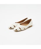 【オゥ バニスター/Au BANNISTER】のグルカモチーフフラットパンプス 人気、トレンドファッション・服の通販 founy(ファニー) ファッション Fashion レディースファッション Fashion for Women メッシュ Mesh, Net Fabric 人気 Popular, Best Seller thumbnail アイボリー|ID: prp329100004814045 ipo3291000000034962488