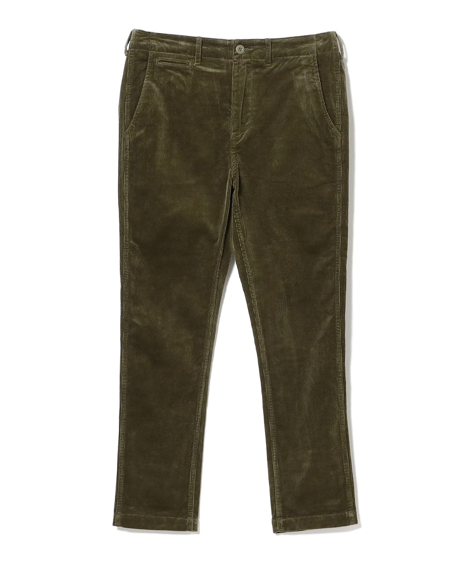 【ビームス/BEAMS / MEN】のストレッチテーパード コーデュロイ インテリア・キッズ・メンズ・レディースファッション・服の通販 founy(ファニー) 　ファッション　Fashion　メンズファッション　Fashion for Men　コーデュロイ　Corduroy, Cord Fabric　シンプル　Simple, Minimal　ストレッチ　Stretch, Stretchy Fabric　スリム　Slim, Slim Fit　ビジネス 仕事 通勤　Business / Work / Commuting　フィット　Fit, Slim Fit　フロント　Front, Front Design　ポケット　Pocket, Pocket Detail　エレガント 上品　Elegant　A/W・秋冬　Autumn/Winter　OLIVE|ID: prp329100004814047 ipo3291000000034962516