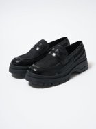 【ベラルーメ/Bella Lume】のスニーカーローファー 人気、トレンドファッション・服の通販 founy(ファニー) ファッション Fashion レディースファッション Fashion for Women エナメル Patent Leather クッション Cushion, Throw Pillow メッシュ Mesh, Net Fabric thumbnail BLK|ID: prp329100004814067 ipo3291000000034962641