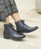 【モード エ ジャコモ/MODE ET JACOMO】の【WEB限定】レースアップショートブーツ 人気、トレンドファッション・服の通販 founy(ファニー) ファッション Fashion レディースファッション Fashion for Women クッション Cushion, Throw Pillow シューズ Shoes, Footwear ショート Short, Short Length トレンド Trend, Trending Now 定番 Standard, Basic Item 人気 Popular, Best Seller バランス Balance, Style Balance フォルム Silhouette, Form ベーシック Basic, Essential レース Lace, Lace Fabric thumbnail ブラック|ID: prp329100004814099 ipo3291000000034962911
