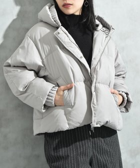 【インタープラネット/INTERPLANET】のプリーツレイヤーフードピュアダウン 人気、トレンドファッション・服の通販 founy(ファニー) ファッション Fashion レディースファッション Fashion for Women 軽量 Lightweight, Ultra Light ショート Short, Short Length タフタ Taffeta, Structured Fabric ダウン Down, Puffer プリーツ Pleats, Pleated ベーシック Basic, Essential 防寒 Cold Protection, Winter-Ready |ID:prp329100004814110