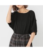 【スタディオ クリップ/studio CLIP】のボリュームスリーブカットソーブラウス 人気、トレンドファッション・服の通販 founy(ファニー) ファッション Fashion レディースファッション Fashion for Women トップス・カットソー Cut & Sew Tops シャツ・ブラウス・オフィスカジュアル Elegant Blouses & Button-Ups カットソー・ベーシックTシャツ Cut-and-Sewn Tops / Stretch Tees & Basics ボリューム袖・フリルスリーブブラウス Voluminous & Ruffle Sleeves / Puffy Sleeve Tops おすすめ Recommended / Our Picks カットソー Cut and Sewn Top ギャザー Gathered, Ruffled サロペット Overalls, Salopette デニム Denim, Jeans Material フォルム Silhouette, Form thumbnail ブラック19|ID: prp329100004814124 ipo3291000000034963099