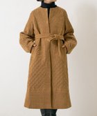 【ビアズリー/BEARDSLEY】の《15 quinze》刺繍キルトコート 人気、トレンドファッション・服の通販 founy(ファニー) ファッション Fashion レディースファッション Fashion for Women アウター Coat / Outerwear Collection コート・ロングコート・ピーコート Long Coats, Peacoats & More ウェーブ Wavy Pattern キルティング Quilted, Quilting キルト Quilt, Quilted Fabric コレクション Collection, Seasonal Line サークル Circle, Round Design ストライプ Stripe, Striped Pattern スリーブ Sleeve, Long Sleeve / Short Sleeve ベロア Velour, Soft Velvet ポケット Pocket, Pocket Detail ロング Long, Long-Length 再入荷 Restock / Back in Stock thumbnail キャメル|ID: prp329100004814130 ipo3291000000034963185