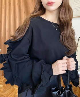 【モーメントプラス/moment+ / MEN】の綿100%天竺ボリュームフリルスリーブロングTシャツ 人気、トレンドファッション・服の通販 founy(ファニー) ファッション Fashion メンズファッション Fashion for Men カットソー Cut and Sewn Top ガーリー Girly, Feminine Style キャミワンピース Cami Dress, Slip Dress シンプル Simple, Minimal スラックス Slacks, Dress Pants デニム Denim, Jeans Material トレンド Trend, Trending Now 定番 Standard, Basic Item 長袖 Long Sleeve, Full Sleeve ビスチェ Bustier, Corset Top フリル Frill, Ruffle フレア Flare, Flared ベーシック Basic, Essential ボトム Bottoms, Lower Wear マーメイド Mermaid, Fishtail Silhouette 再入荷 Restock / Back in Stock プチプライス・低価格 Affordable / Budget Price おすすめ Recommended / Our Picks エレガント 上品 Elegant |ID:prp329100004814141