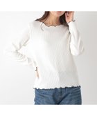 【グローバルワーク/GLOBAL WORK】のBeauteeジャガードT長袖/115463 人気、トレンドファッション・服の通販 founy(ファニー) ファッション Fashion レディースファッション Fashion for Women トップス・カットソー Cut & Sew Tops インナー Innerwear カットソー Cut and Sewn Top サロペット Overalls, Salopette ストレッチ Stretch, Stretchy Fabric ボトム Bottoms, Lower Wear 抗菌 Antibacterial, Bacteria-Resistant 長袖 Long Sleeve, Full Sleeve thumbnail アイボリー08|ID: prp329100004814149 ipo3291000000034963409